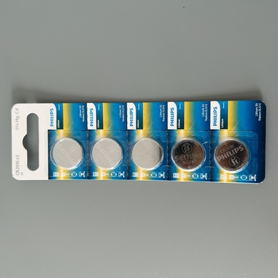 Minicell Lithium Long Lasting Power Alkaline Battery CR2016P5B/97 Button Cell
