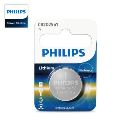 Silver Lithium Minicells Philips Cr2032 Battery For Small Devices