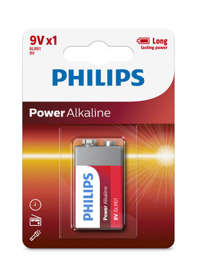 Extra Long Lasting Power Alkaline Battery 500mAh Non Rechargeable