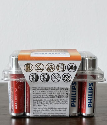 1170mA Power Alkaline Battery 24*AAA Blister Wide Life Long Lasting