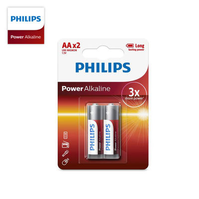 2900mAh Long Life Alkaline Batteries 2AA LR6P2B/97 For Game Player
