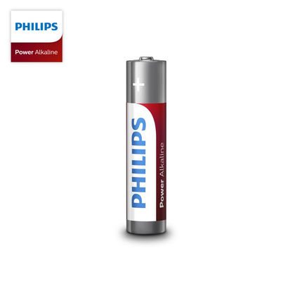 Blister Pack 1170mAh PHILIPS Power Alkaline AAA LR03P4B/97 Useful In Life
