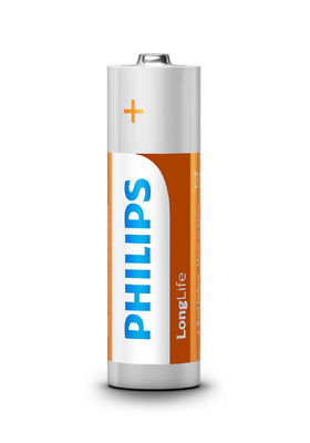 Energy Saving Philips AA Carbon Zinc Battery 2900mAh For Toys Remote