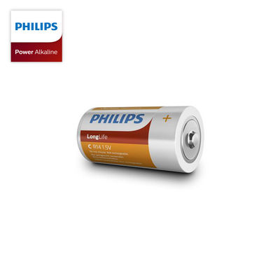 Non Rechargeable Zinc Carbon Battery 2 C Type 7500mAh Ensures Long Life