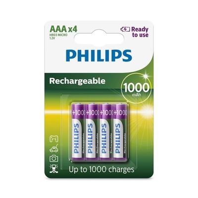 R03B2A100/97 1000mAh AAA NIMH Rechargeable Batteries For Solar Lights