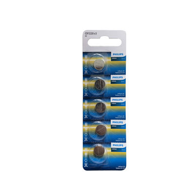 Remote Controller Lithium Cell Cr1220 Button Battery PHILIPS