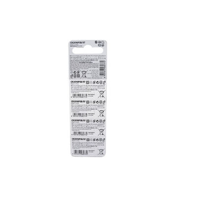 Daily Use Lithium Cell Cr2016 Button Battery Coin Alkaline Anti Explosion