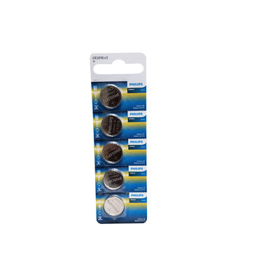 Daily Use Lithium Cell Cr2016 Button Battery Coin Alkaline Anti Explosion