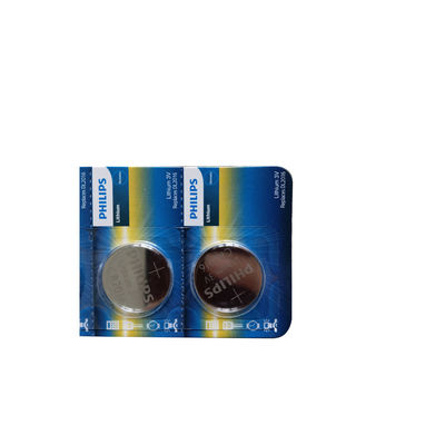 Daily Use Lithium Cell Cr2016 Button Battery Coin Alkaline Anti Explosion
