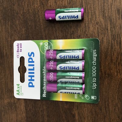 Long Life Nickel Metal Hydride Rechargeable Batteries 1.2v 800mAh