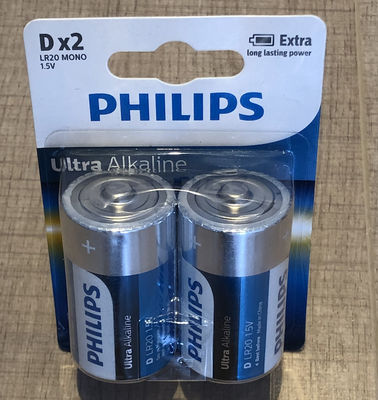 Leakage Proof Philips Batteries 9v Alkaline Battery For Smoke Alarm