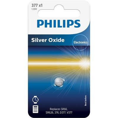 PHILIPS 357 377 389 386 Alkaline Button Cell Silver Oxide For Electronic Devices