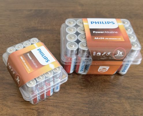 Power Tools Remotes AA Power Alkaline Philips 2900mAh Environmental Friendly