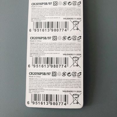 Lithium Manganese Dioxide Alkaline Button Cell CR1632