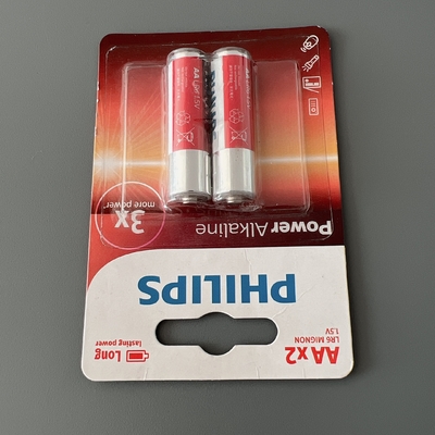 PHILIPS 2x AA Philips Power Alkaline Batteries LR6 1.5V Bulk Long Lasting AA Battery