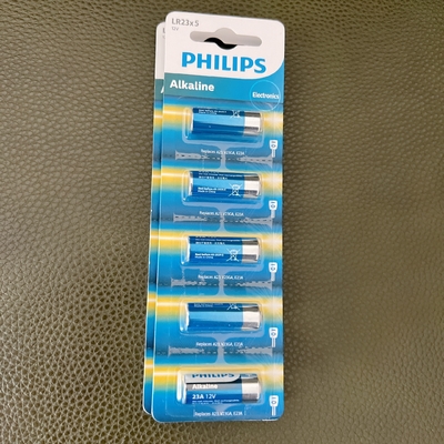 1.5V Alkaline Minicells Button Coin Battery For Daily L23 Blue And White