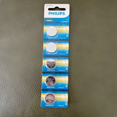 MSDS Philips Cr2025 Coin Cell Batteries For Electronic Device