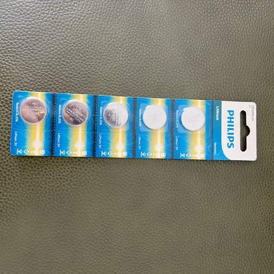 Long Lasting Power Alkaline Battery CR2016P5B/97 Button Cell