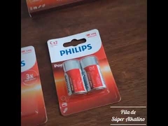 LR14E2B 2C Alkaline Battery 7500mAh PHILIPS Long Lasting Batteries