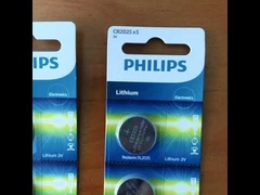 OEM Philips Cr2025 Button Cell Battery For Car Remote Controller