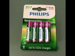 Toy Car Philips AA Rechargeable Batteries NIMH 2500mAh MSDS Approved