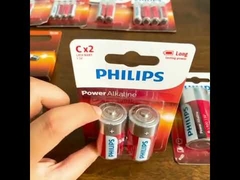 Flashlight Remotes D Alkaline Battery 18000mAh IEC Certification