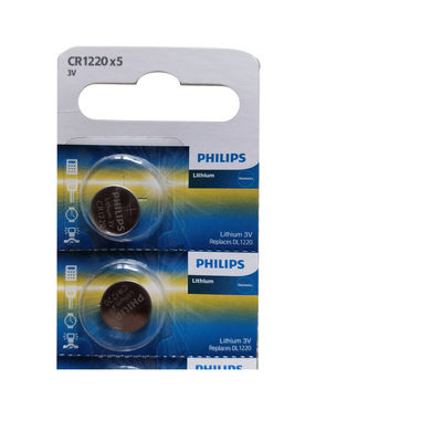 Remote Controller Lithium Cell Cr1220 Button Battery PHILIPS