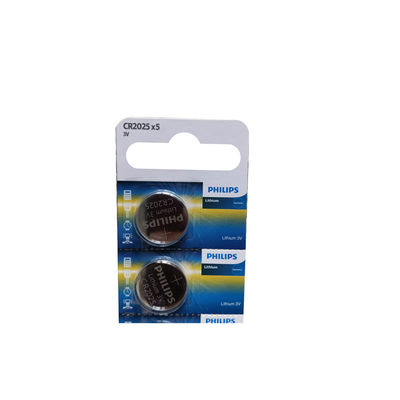Mini Coin Carbon CR2025 Lithium Button Battery