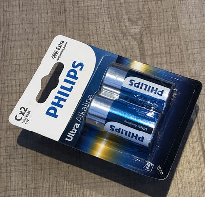 Leakage Proof Philips Batteries 9v Alkaline Battery For Smoke Alarm