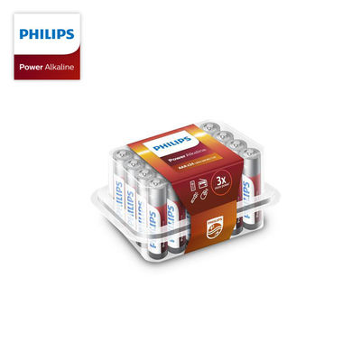 PHILIPS 9V AAA Power Alkaline Battery Long Life IEC Certification